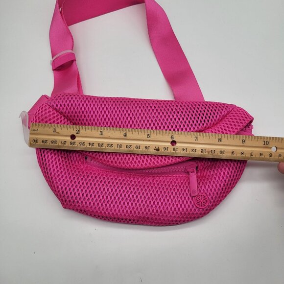 GAIAM Performance Air Mesh Commuter Fanny Pack Belt Bag Hot Pink Barbiecore - Picture 9 of 10